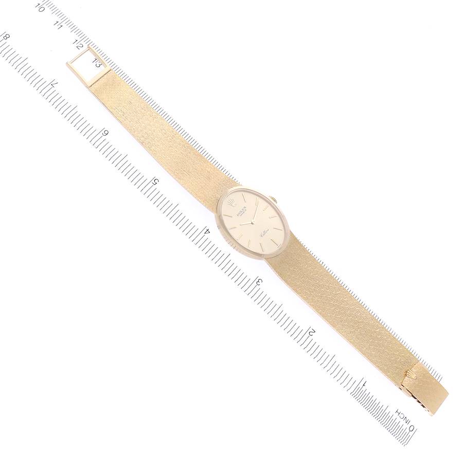 Rolex Cellini Yellow Gold Vintage Ladies Watch 4307