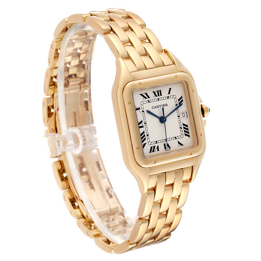Cartier Panthere XL 27mm Yellow Gold Mens Watch W25014B9