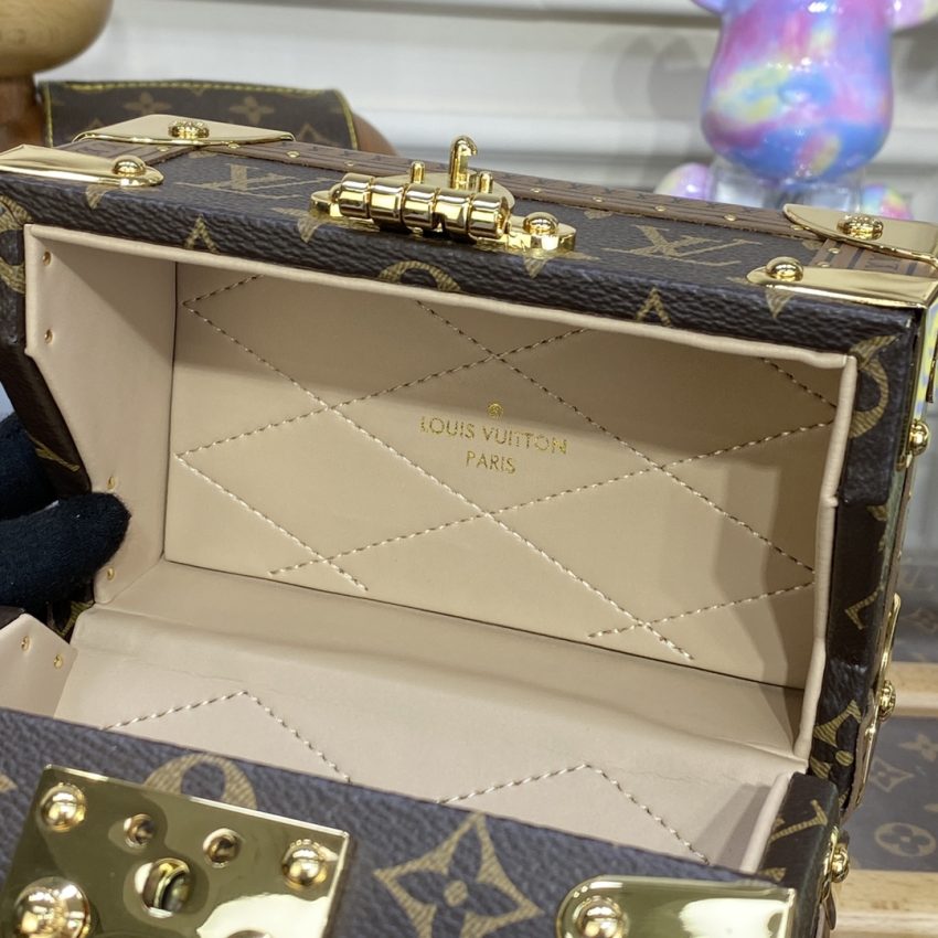 Replica Louis Vuitton Camera Box Brown Classic