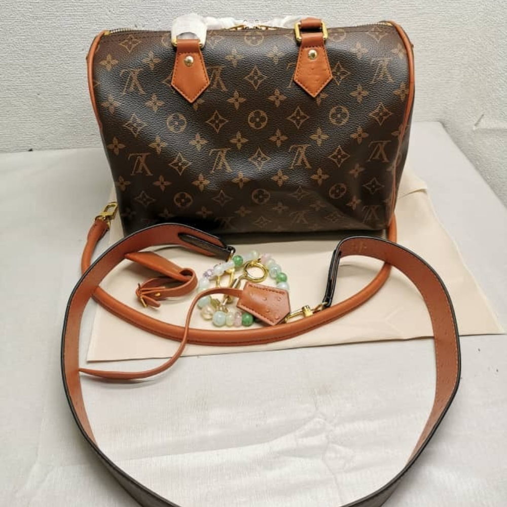 Louis Vuitton Speedy Soft 30 Boho Monogram Tan 30Cm N87212