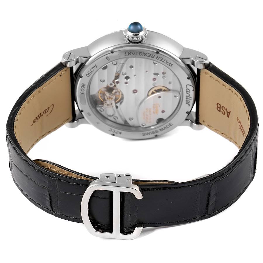 Cartier Rotonde White Gold Power Reserve Mens Watch W1556202