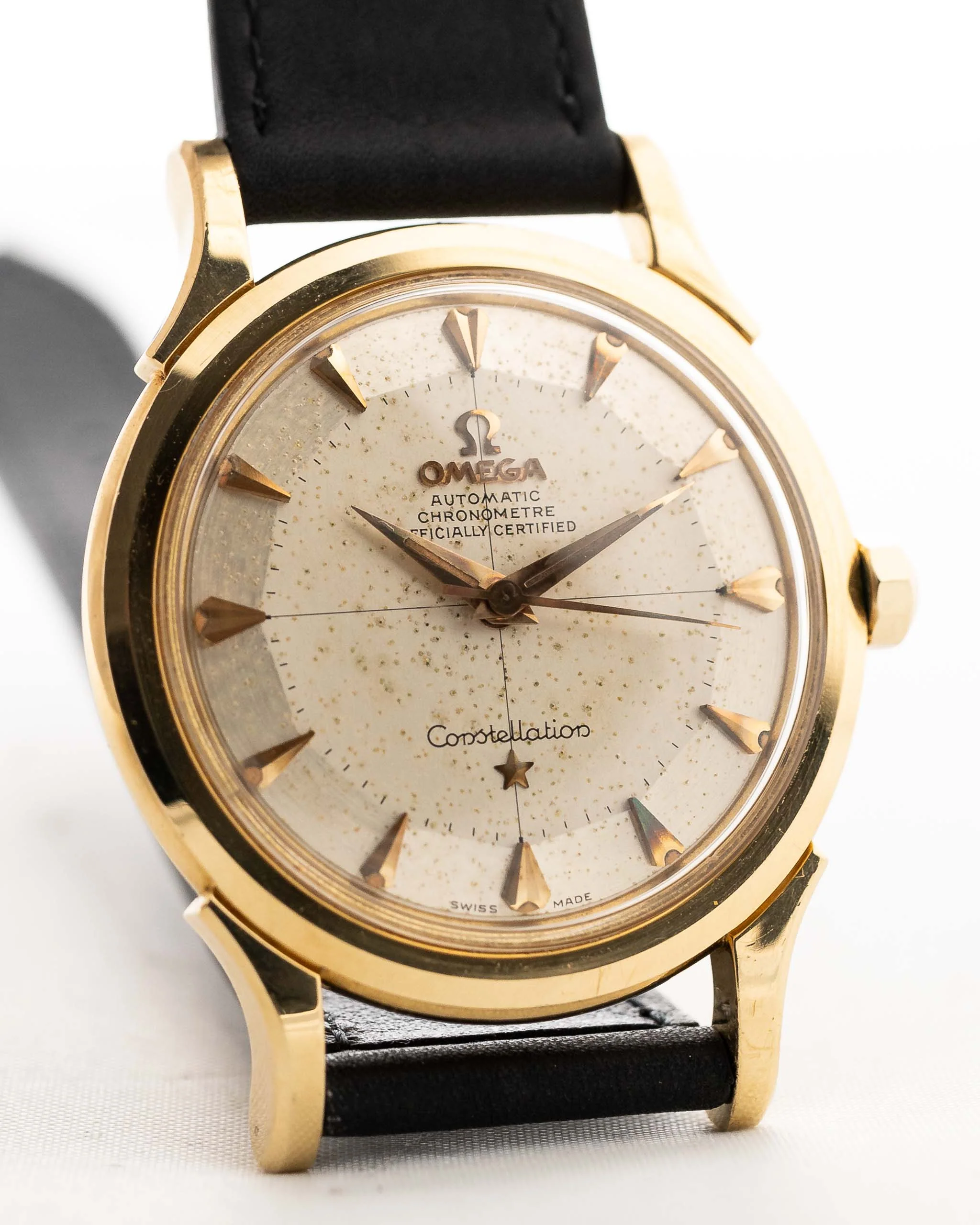 Omega Constellation 2852 Arrow Crosshair 1956