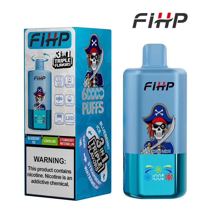 🎉 FIHP Triple 60K Puffs 3 in 1 Flavors Disposable Vape | 60 000 Zaciągnięć — 20% TANIEJ! | Hurtowe Rabaty dla Nowych Klientów 🚚 Szybka Dostawa z Polski ⭐