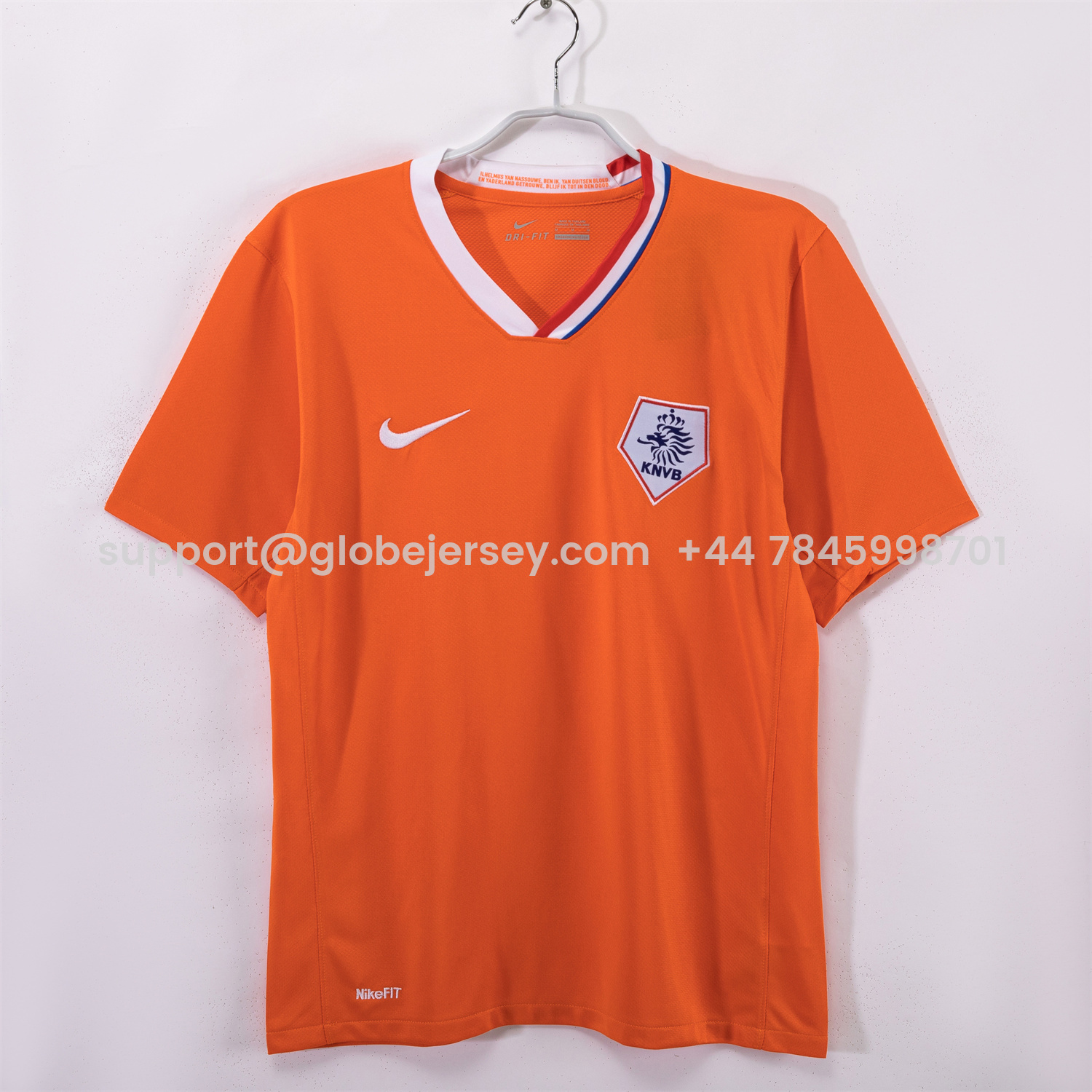 Retro Netherlands 2008 Home Jersey