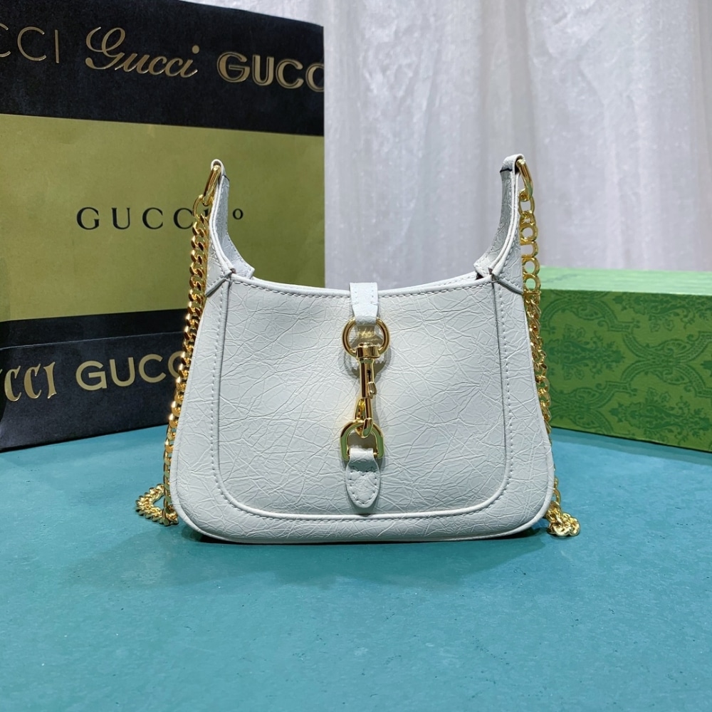 Gucci Jackie Notte Mini Bag Ivory 19Cm 782889 0P50G 9540