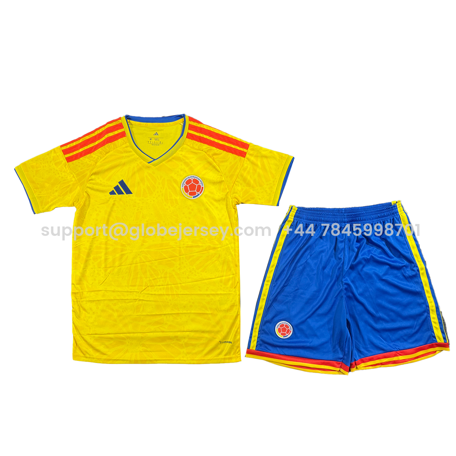 Colombia 2026 Home Men's Adult Jersey Set - Fans Version