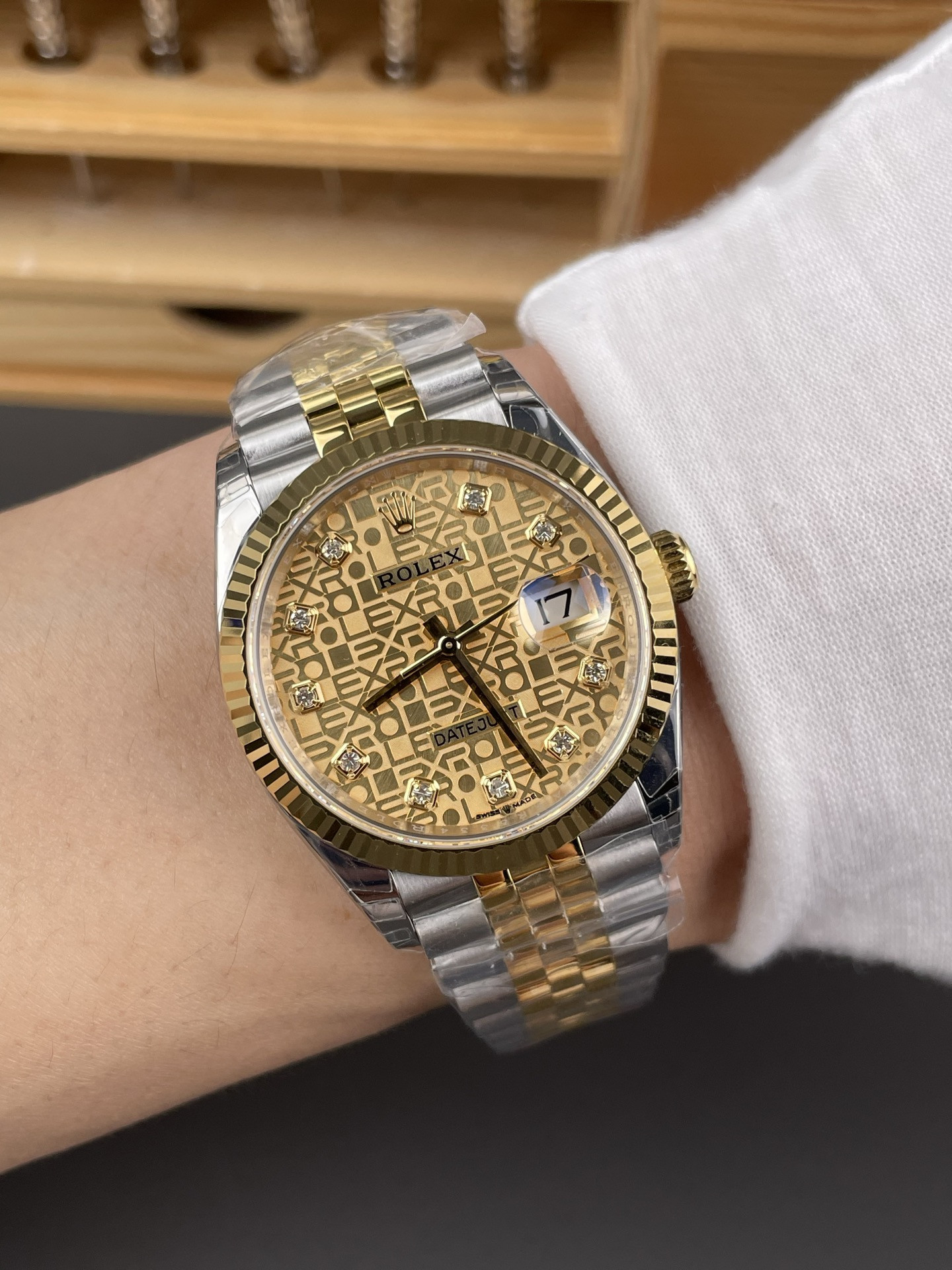 Two-Tone Datejust Computer Dial