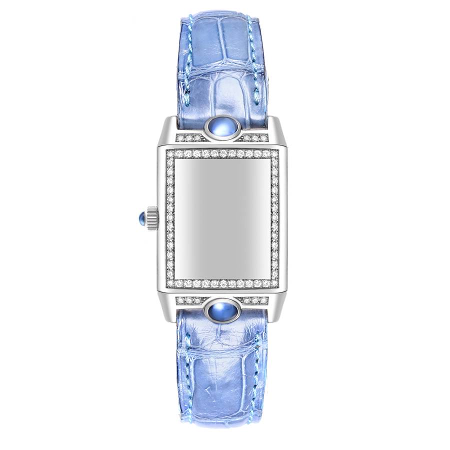 aeger LeCoultre Reverso Joaillerie White Gold Diamond Ladies Watch 267.3.86 Q2623403
