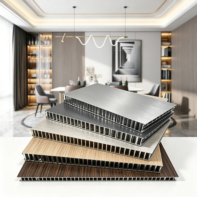 Aluminium Honeycomb Sandwich Panels for Ceilings-Waterproof Fireproof Modern 3D Modelled for Commercial Residential Use