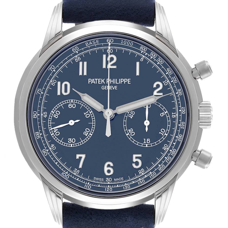Patek Philippe Complications Chronograph White Gold Mens Watch 5172G