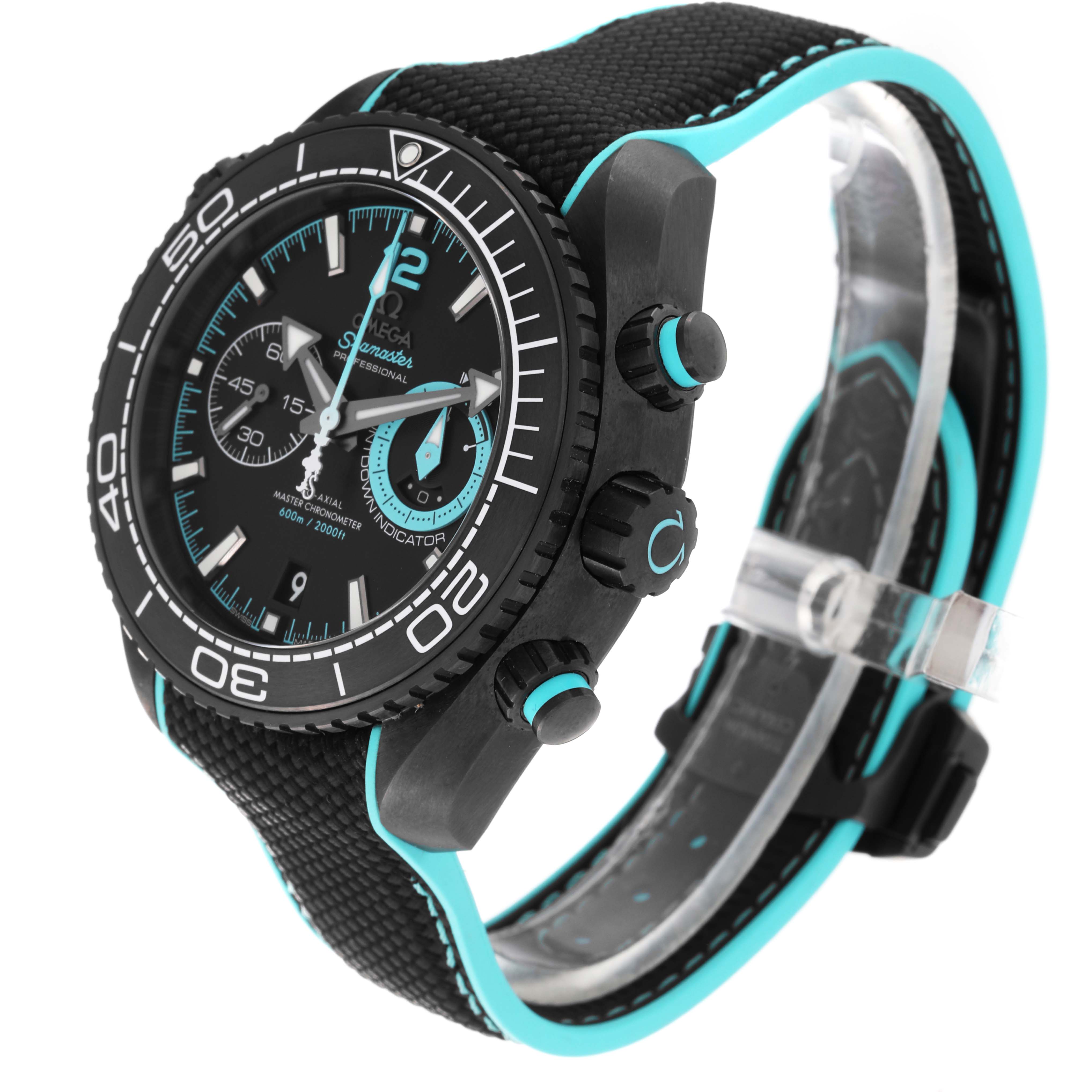 Omega Planet Ocean Deep Black Ceramic Mens Watch 45.5 MM 215.92.46.51.01.003