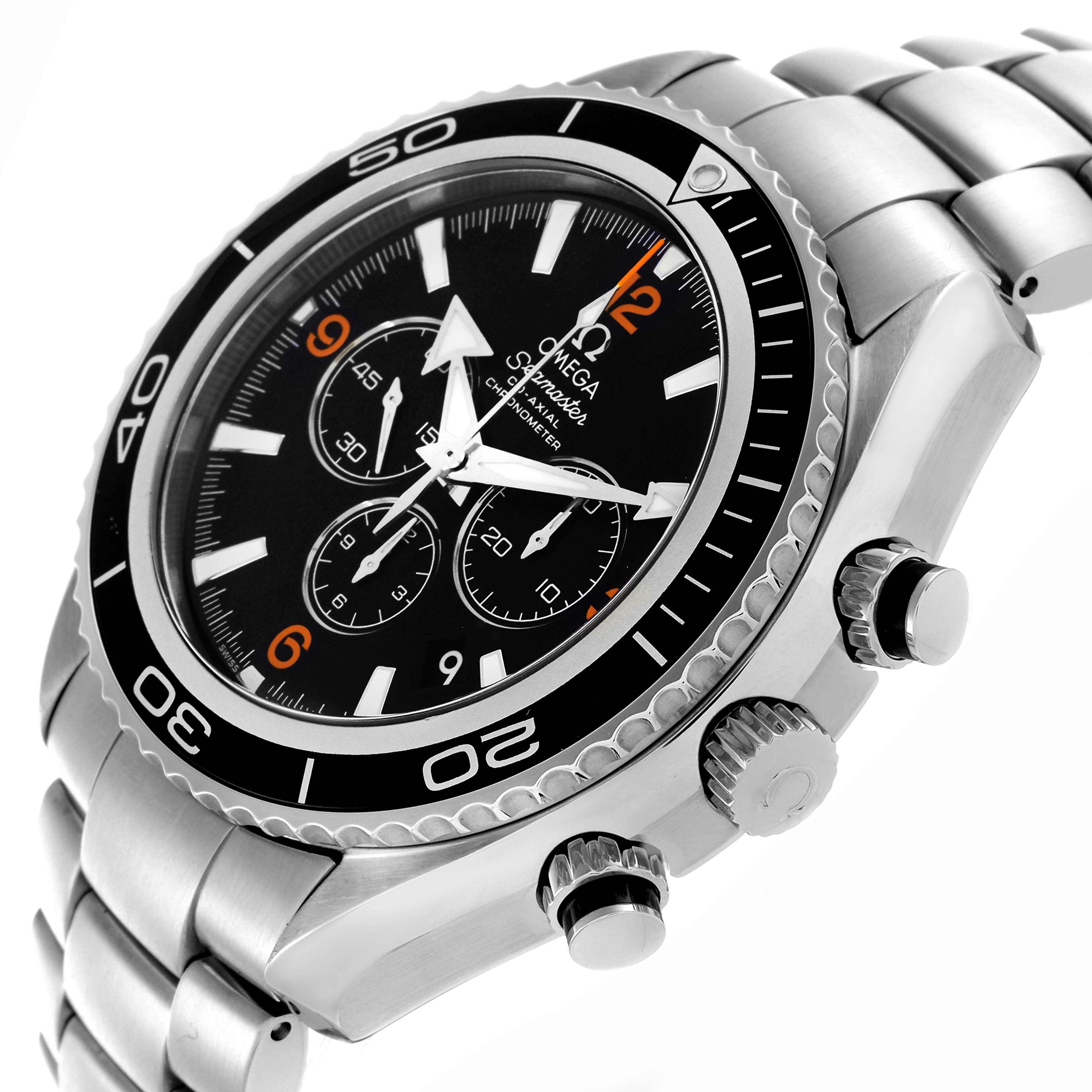 Omega Seamaster Planet Ocean Chronograph Mens Watch 45.5 MM 2210.51.00