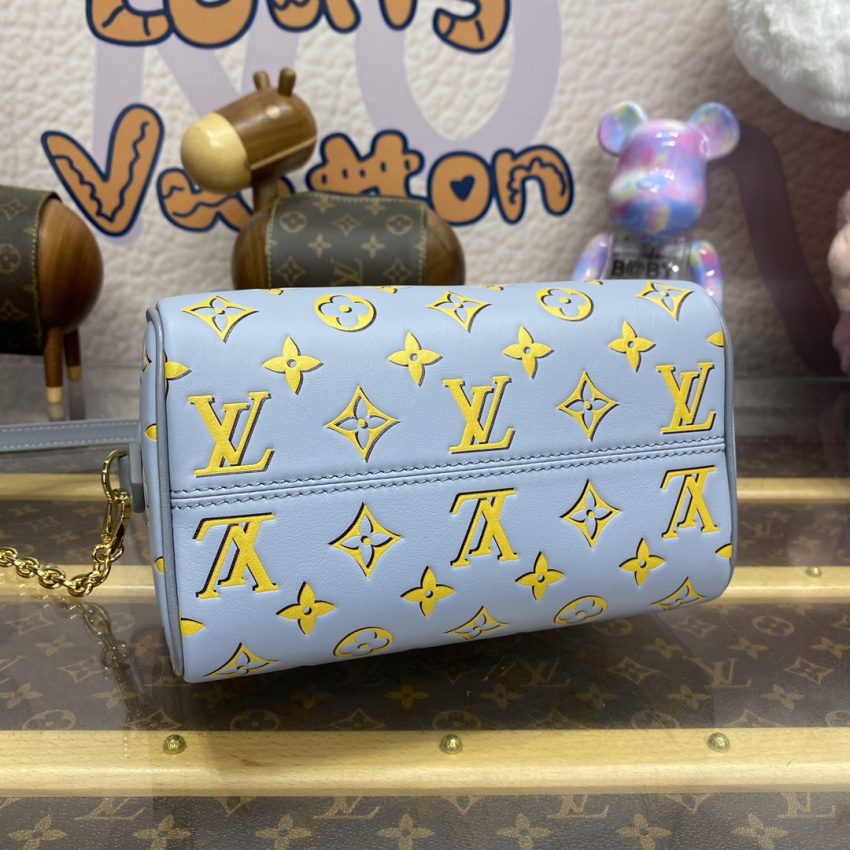 Replica Louis Vuitton Speedy Bandouliere 20 Blue Limited