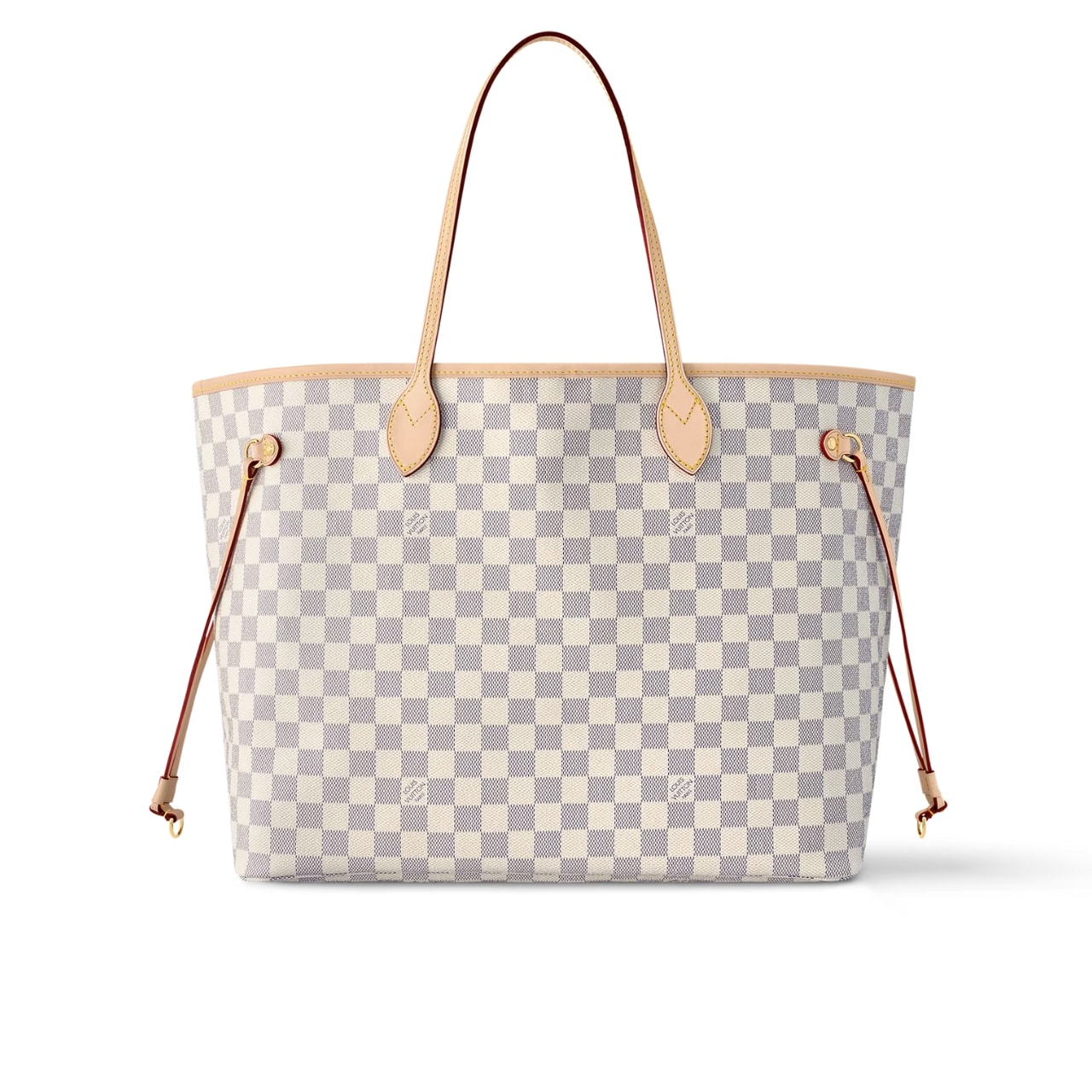 Louis Vuitton Neverfull GM Damier Azur Canvas Tote Bag Beige 39cm N40602