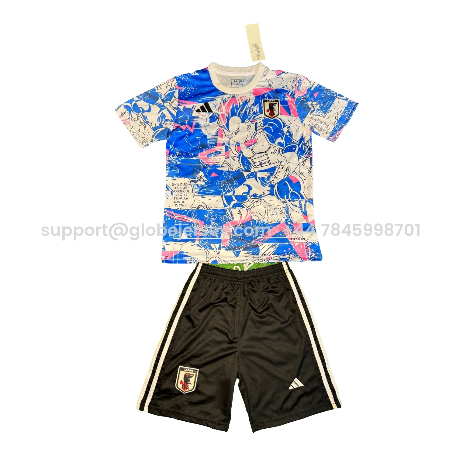 Japan 25-26 Vegeta Blue & White Special Kids Kit