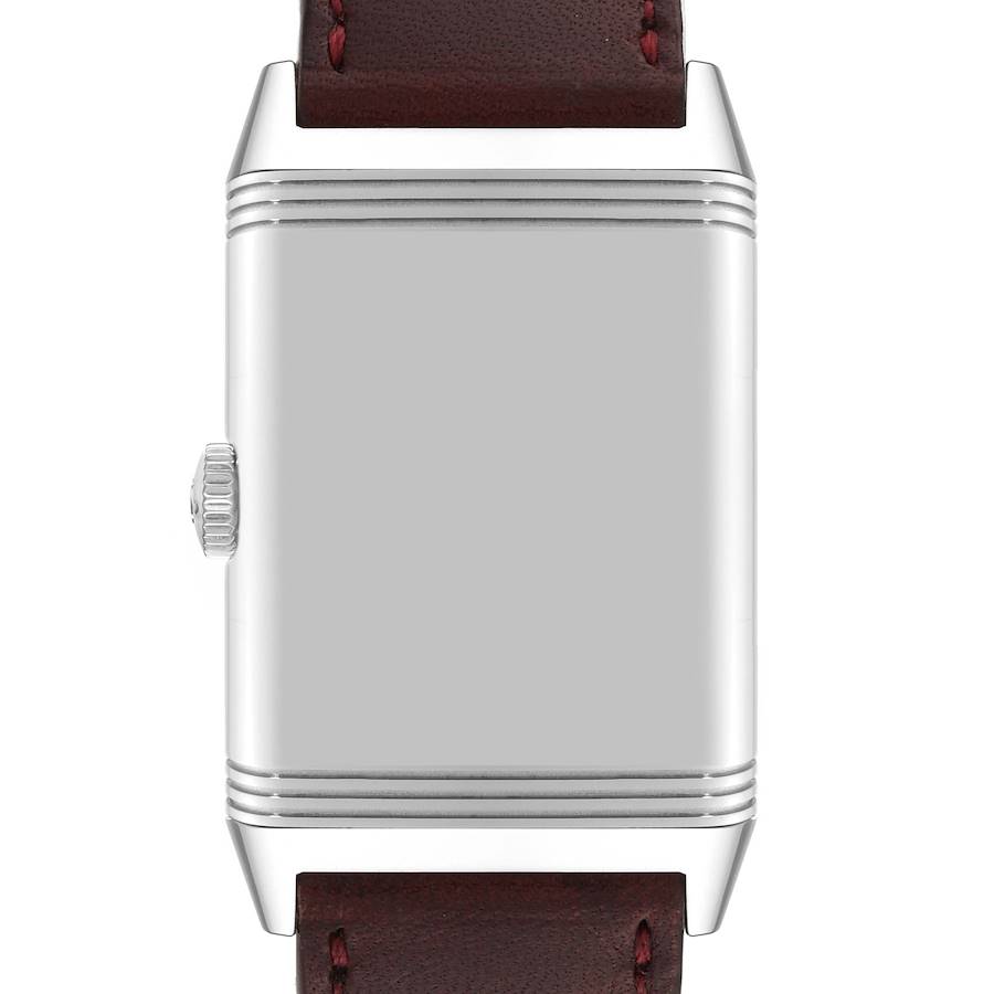 Jaeger LeCoultre Reverso Tribute Steel Mens Watch 214.8.62 Q397846J