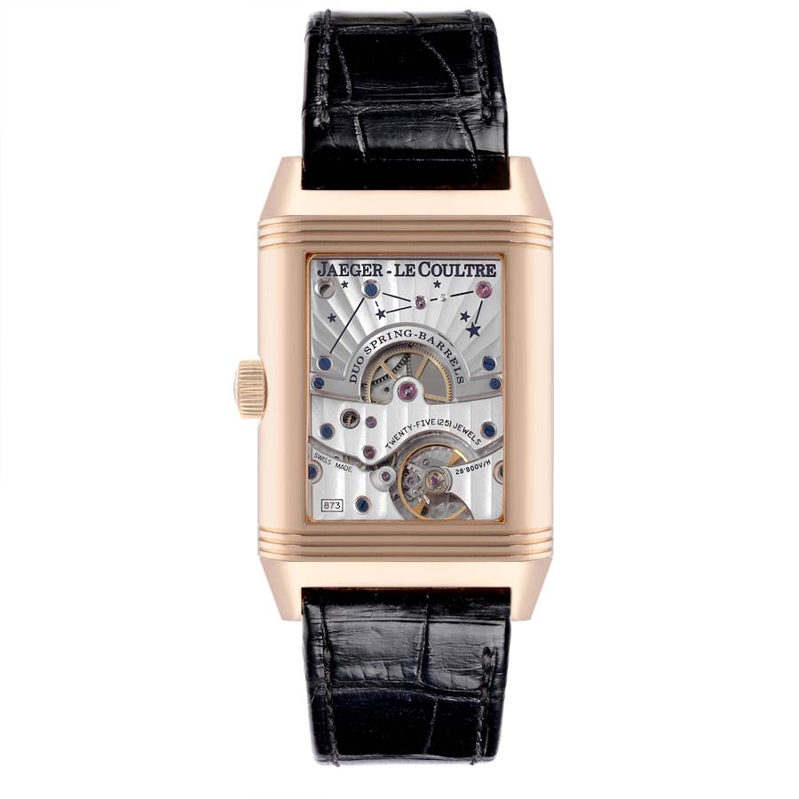 Jaeger LeCoultre Reverso Sun Moon Rose Gold Watch 270.2.63 Q3042420