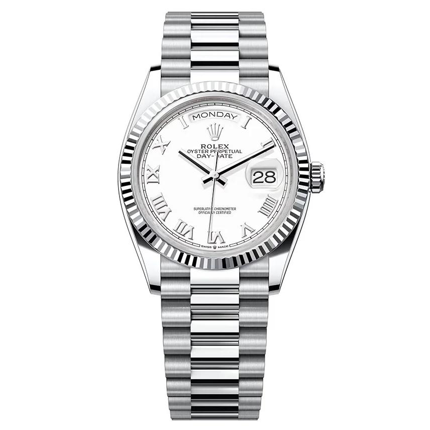​Rollie-The Crown Day-Date 128236-0007 36mm