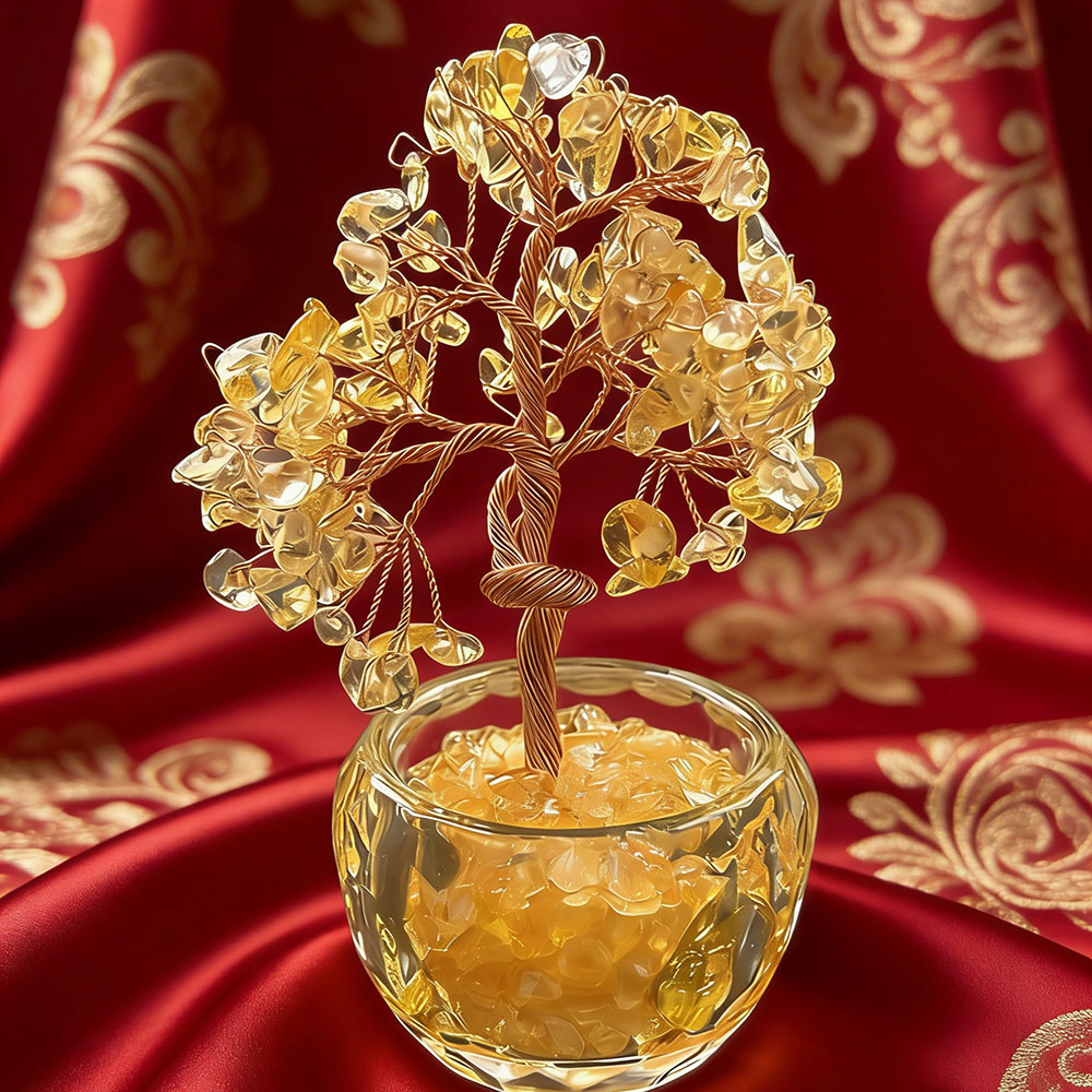 Citrine Tree of Life: Attract Wealth, Boost Career & Manifest Abundance