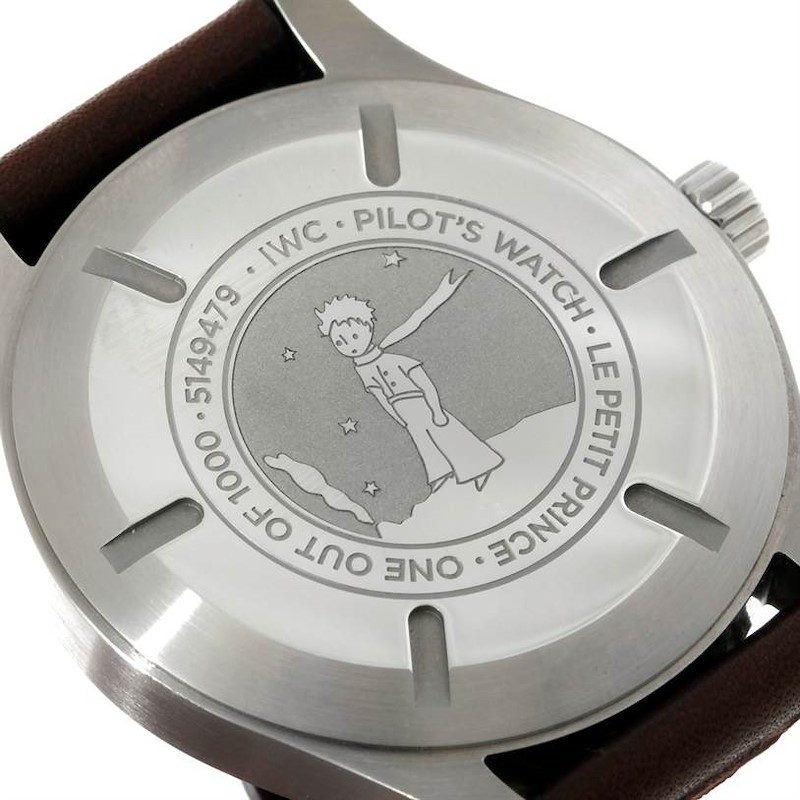 IWC Pilots Mark XVII Le Petit Prince Steel Mens Watch IW326506