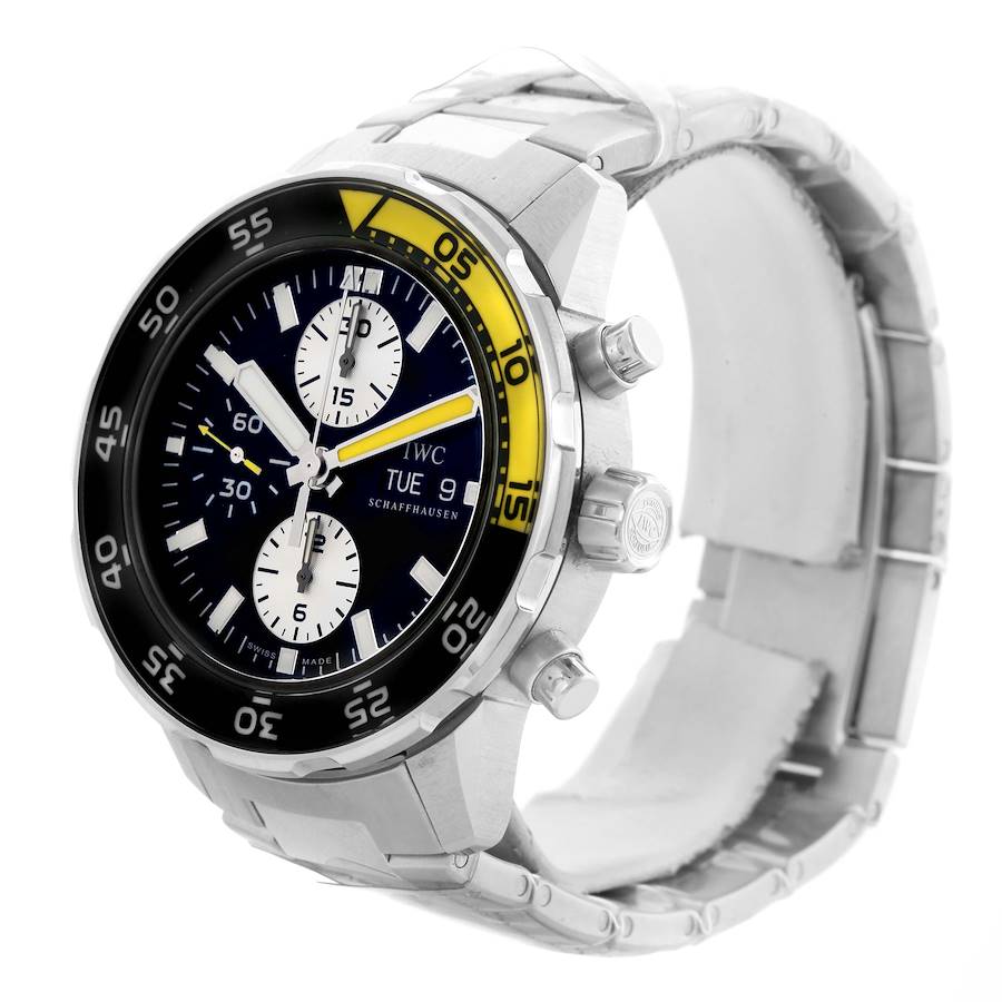 IWC Aquatimer Automatic Chronograph Day Date Mens Watch IW376701