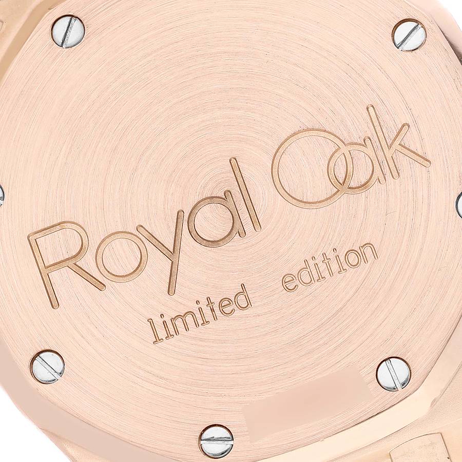 Audemars Piguet Royal Oak Rose Gold Nick Faldo Limited Edition Mens Watch 15097OR