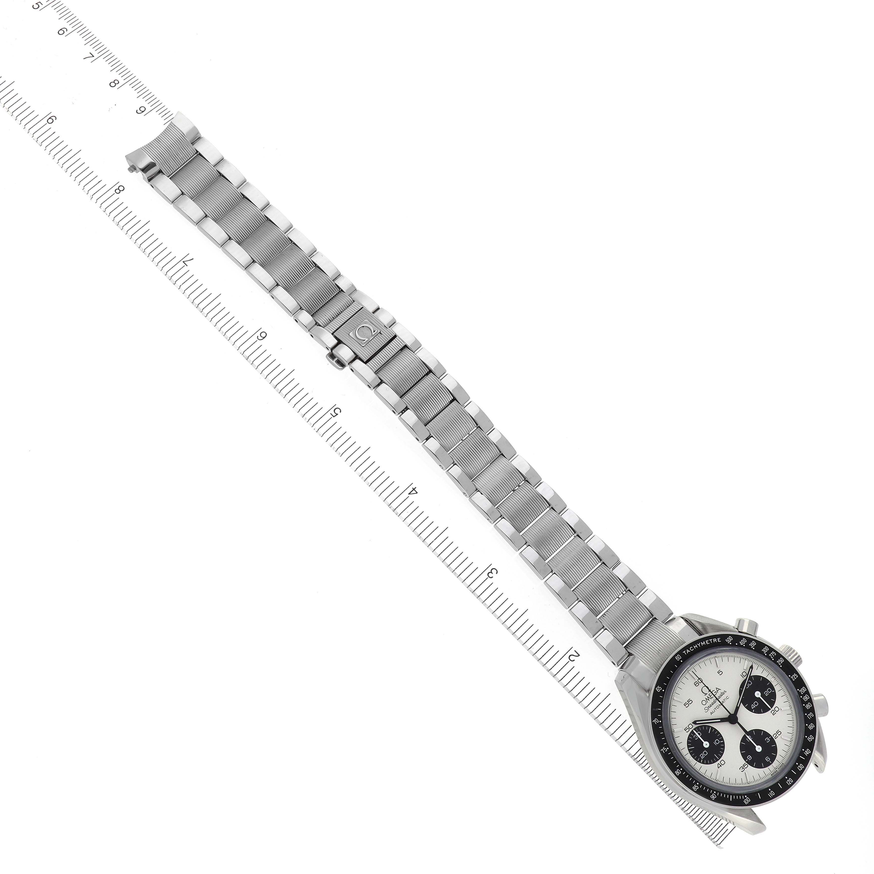 Omega Speedmaster Reduced Marui LE Panda Dial Steel Mens Watch 39.0 MM 3539.31.00