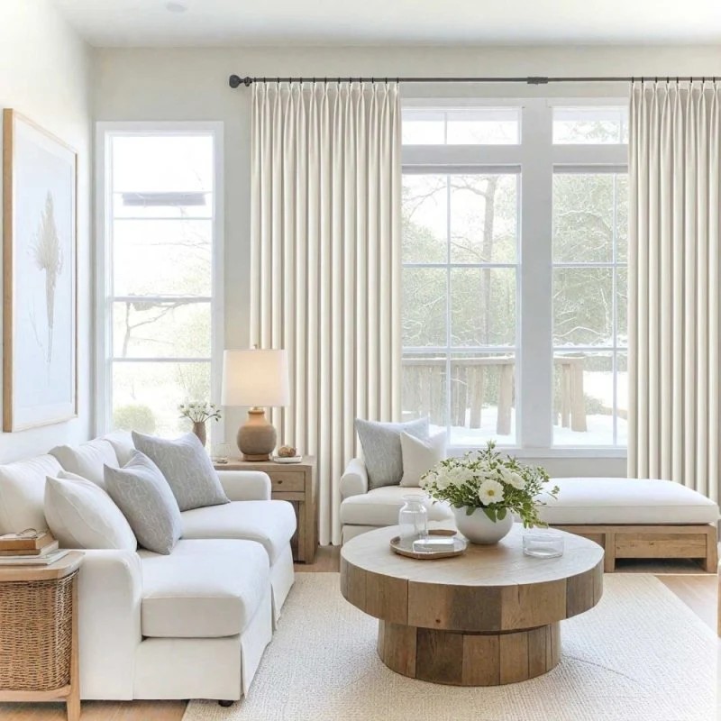 Custom Velvet Luxury Curtains  (2 Panels) - Pleated