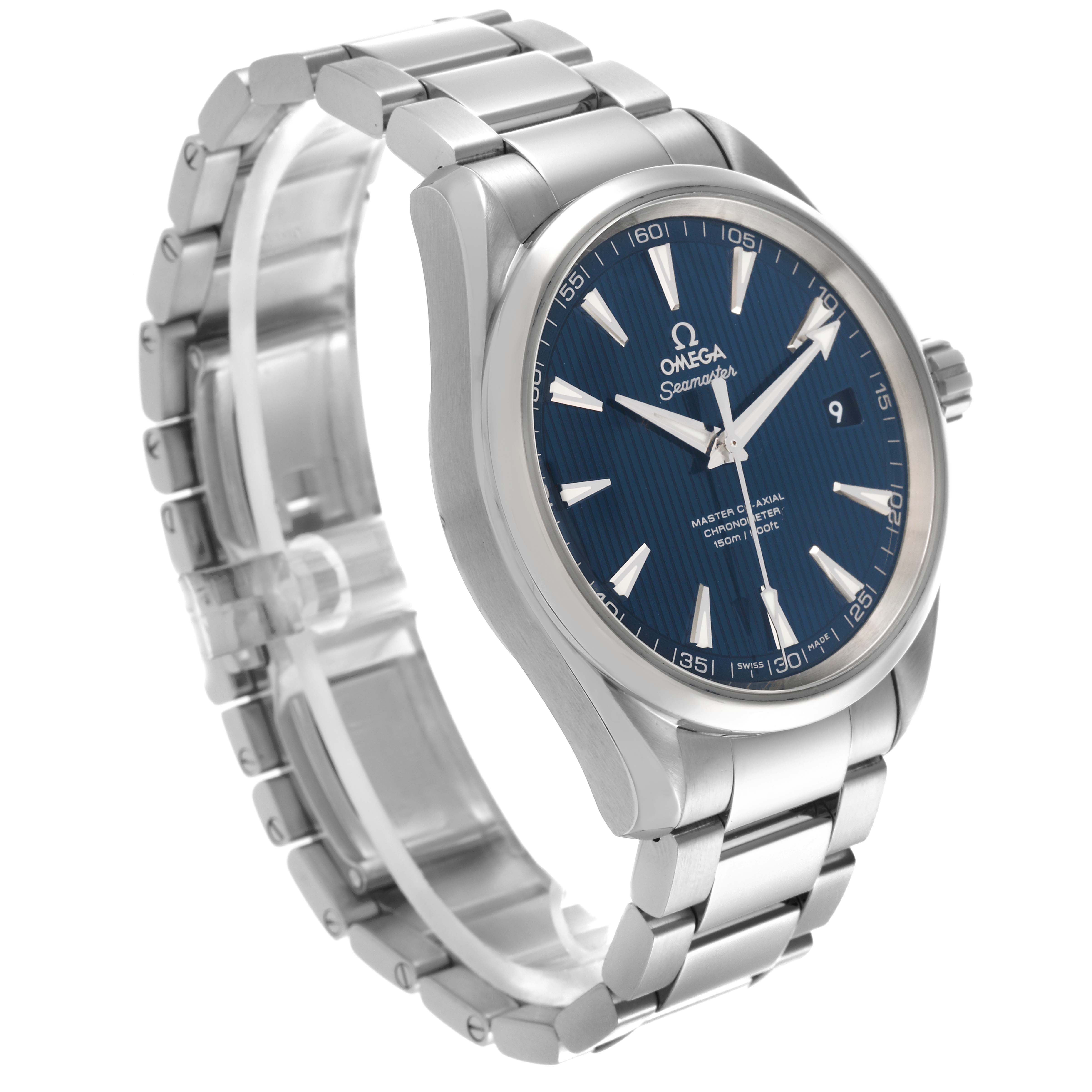 Omega Seamaster Aqua Terra Blue Dial Steel Mens Watch 41.5 MM 231.10.42.21.03.003