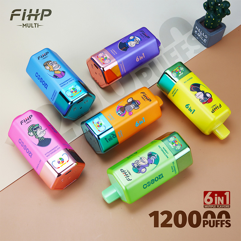 🔥 FIHP Multi 120K Puffs 6-in-1 Flavors 120000 Disposable Vape | 💥 20% RABATU | Nowi klienci hurtowi oszczędzają więcej | Polska wysyłka lokalna