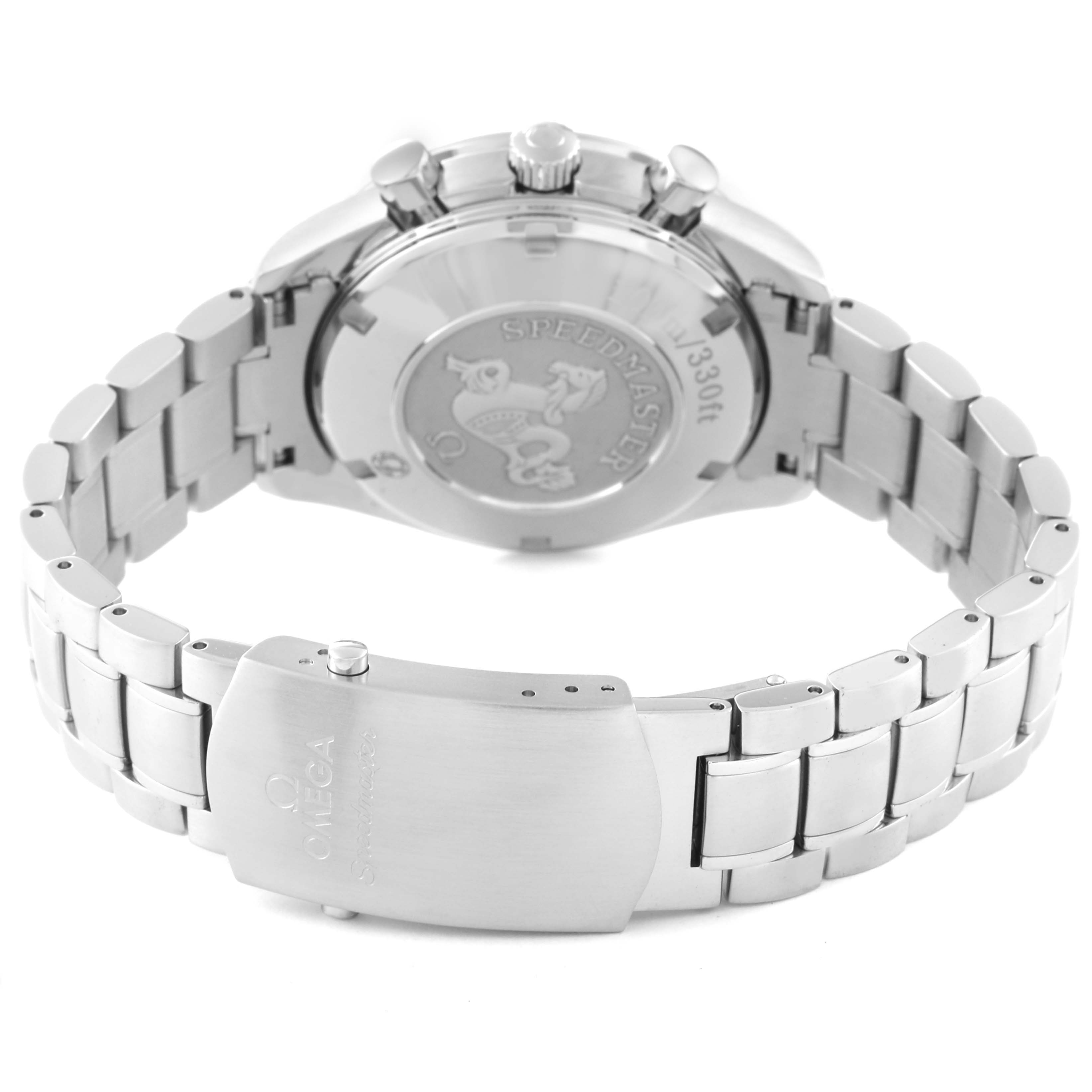 Omega Speedmaster Date Panda Dial Steel Mens Watch 40.0 MM 323.30.40.40.04.001