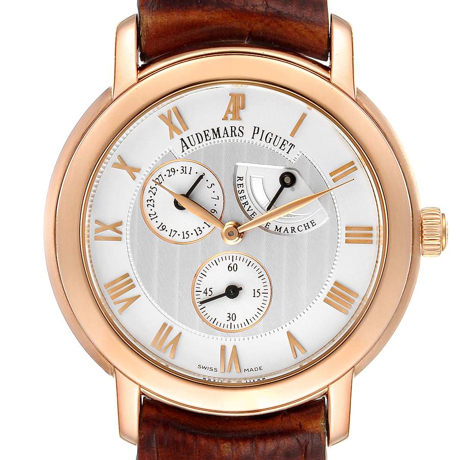 Audemars Piguet Jules 18K Rose Gold Mens Watch 25955OR