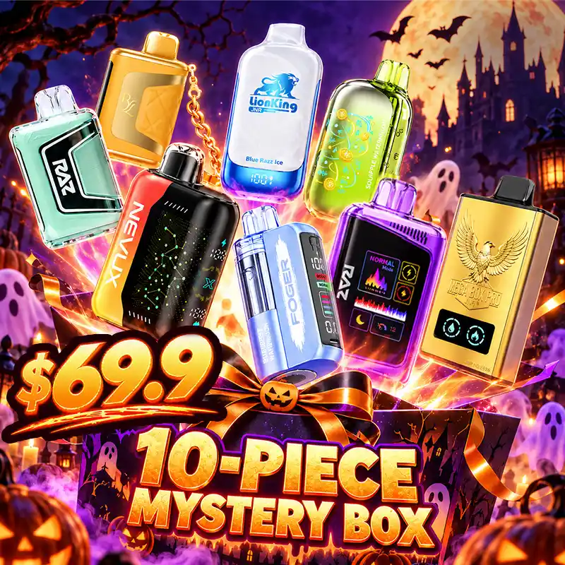 Halloween Multi-Brand Vape Mystery Box – 10 Assorted Devices