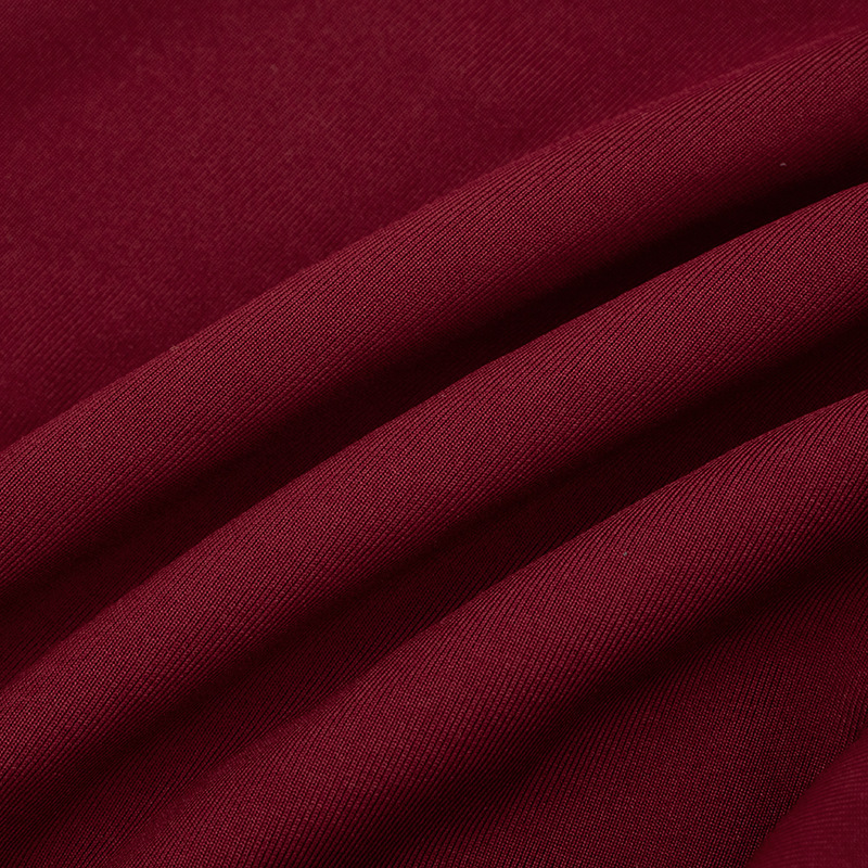 Women Spring Sexy V-Neck Sequined Hardware Buckle Neck Dress