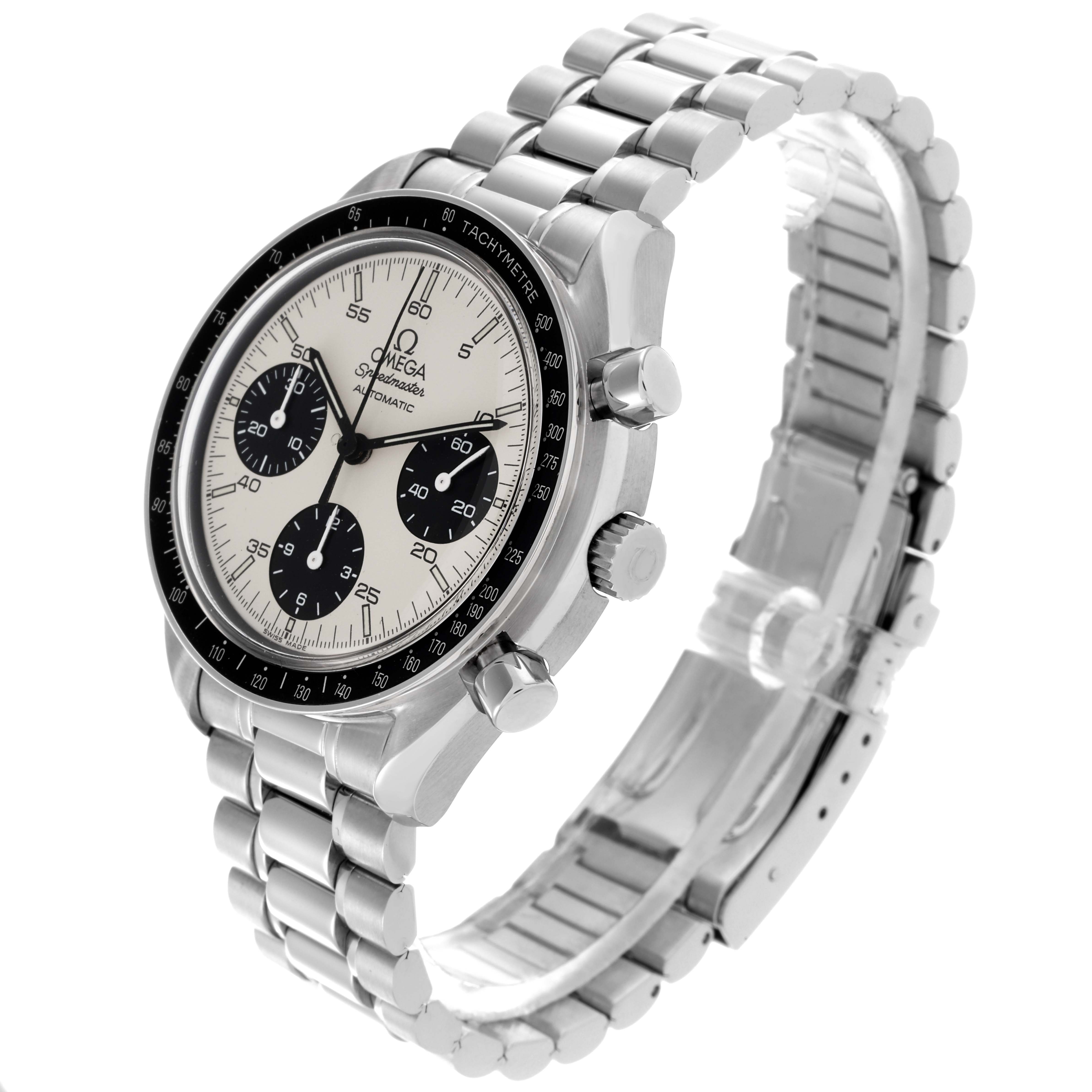Omega Speedmaster Reduced Marui Limited Edition Steel Mens Watch 39.0 MM 3510.21.00 Card