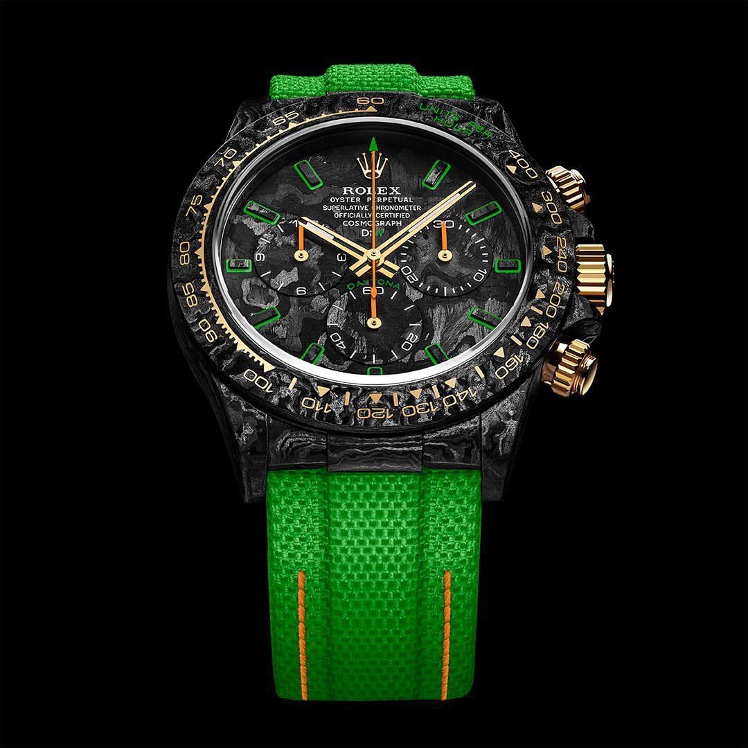 DiW Rolex Daytona &ldquo;ALL CARBON LIME"