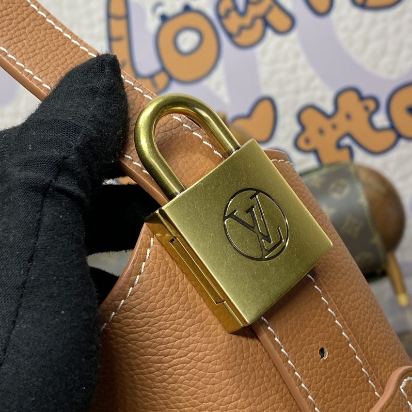 Replica Louis Vuitton Low Key Hobo Brown