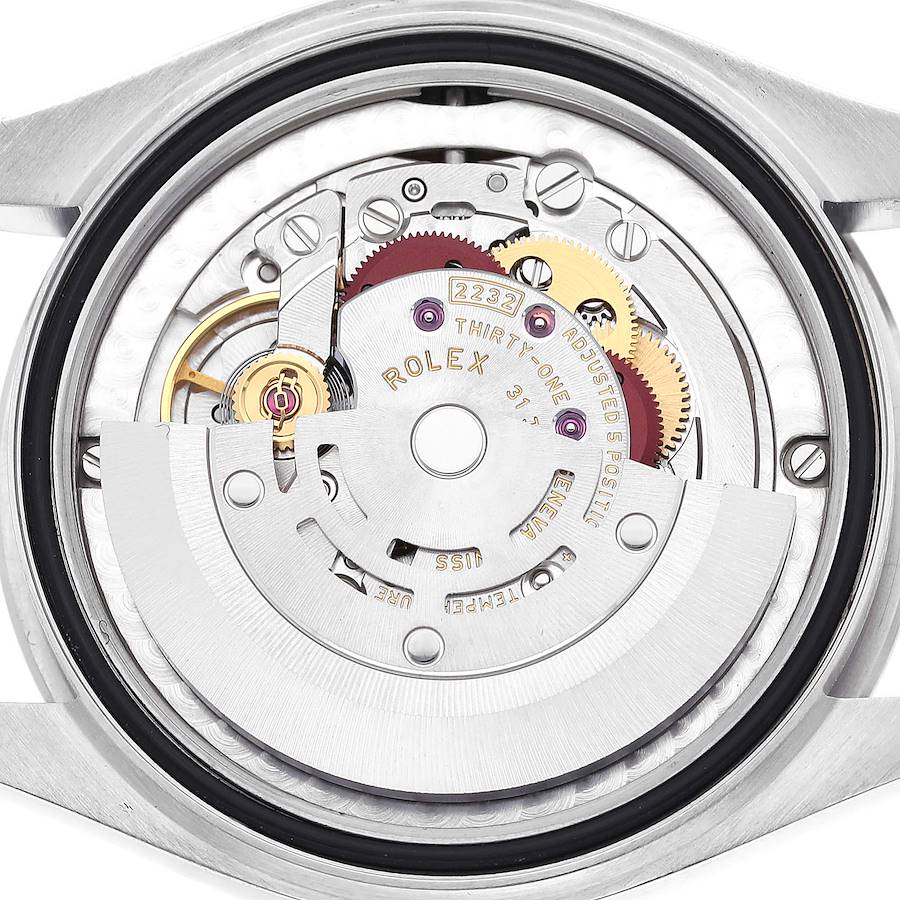 Rolex Oyster Perpetual Midsize Yellow Dial Steel Ladies Watch 277200