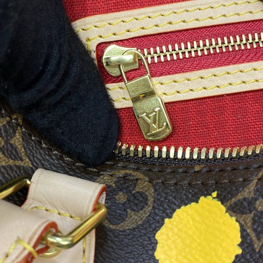 Replica Louis Vuitton Speedy Bandouliere 25 Yayoi Kusama