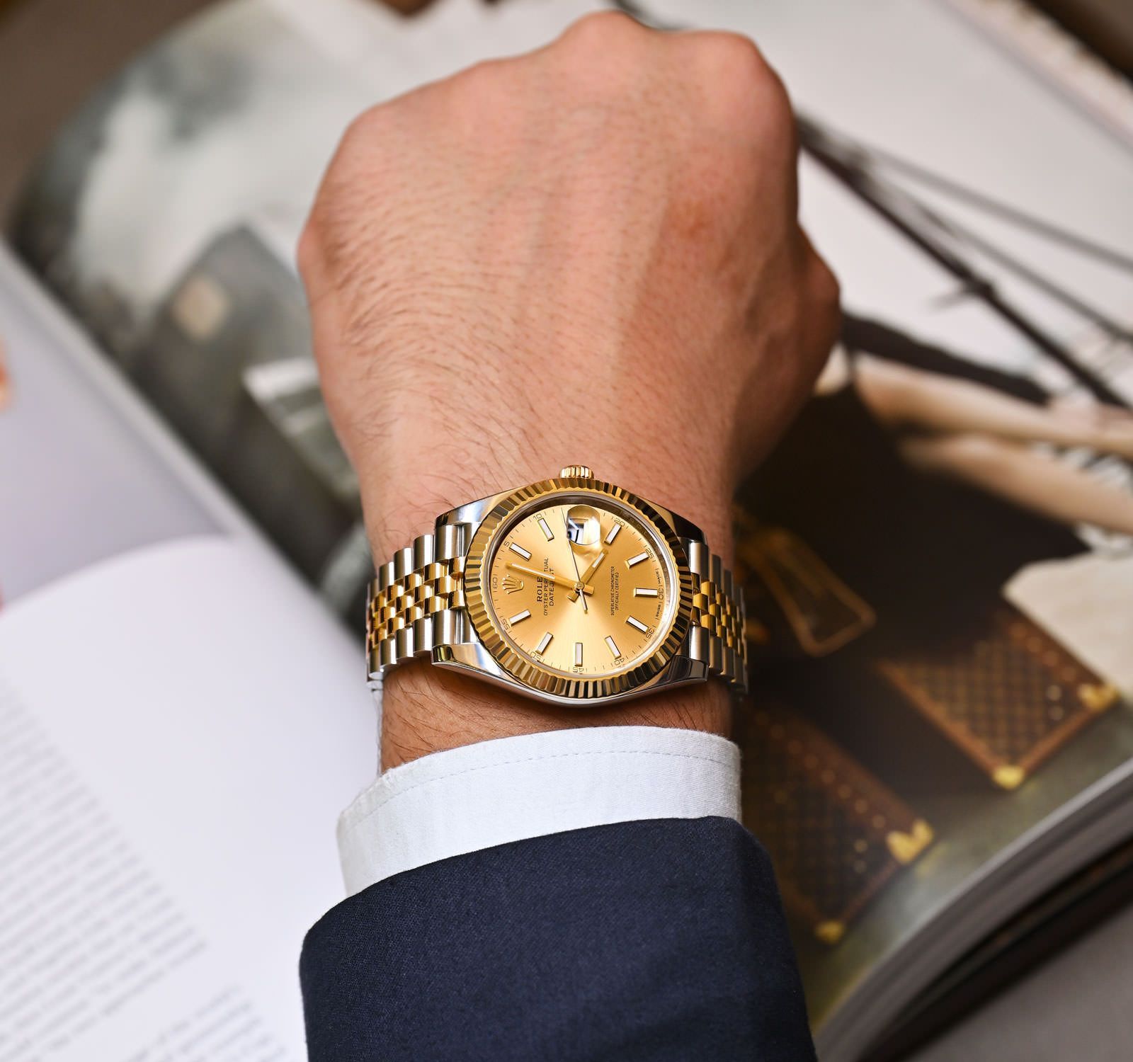 Rolex Oyster Perpetual Datejust 41 Watch 126333-0010 / 126333-0016