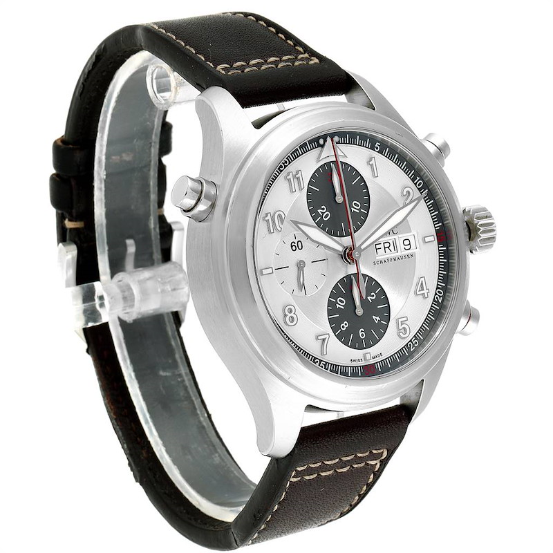 IWC Spitfire Double Chronograph Rattrapante Automatic Watch IW371806