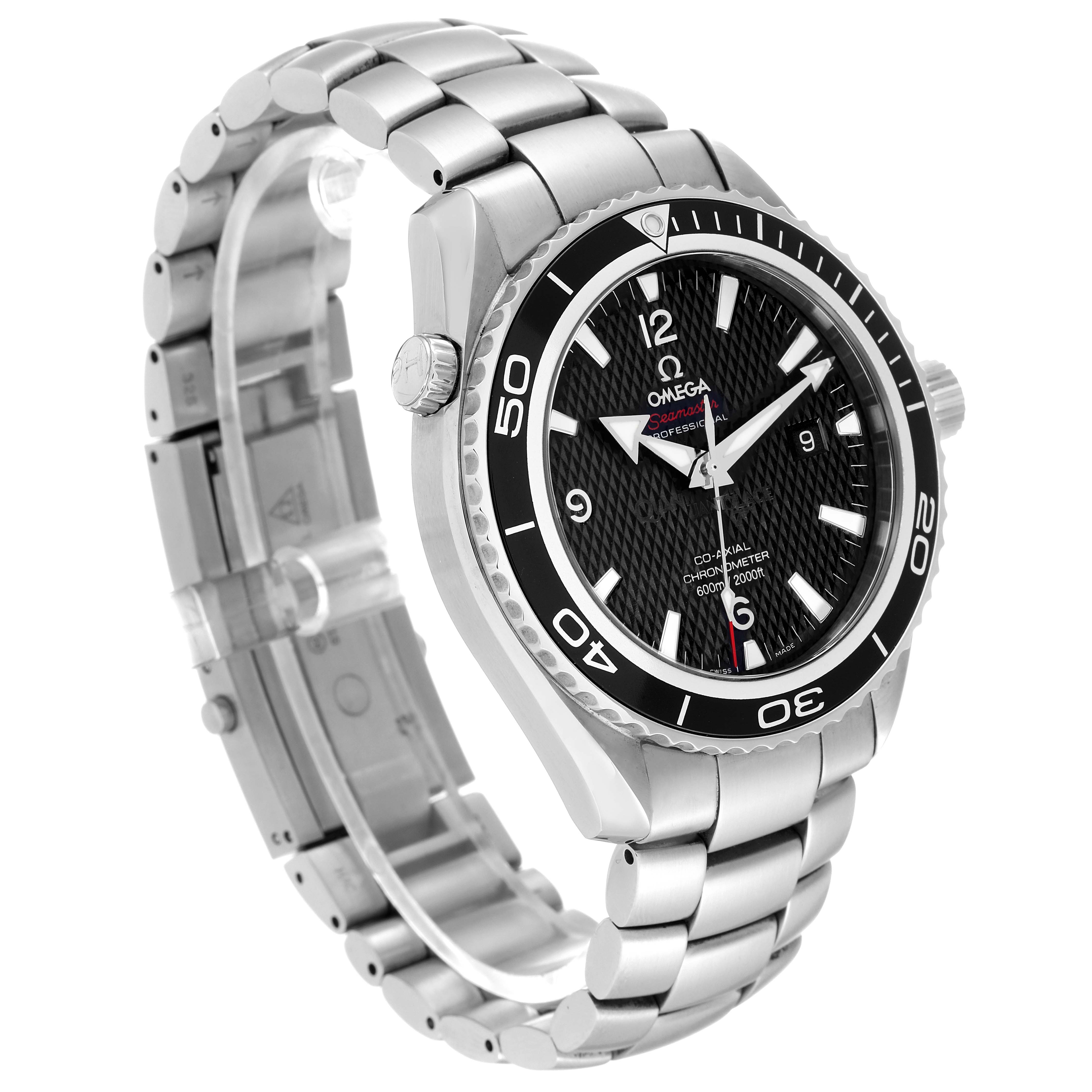 Omega Planet Ocean Quantum Solace Limited Edition Steel Mens Watch 45.5 MM 222.30.46.20.01.001 Card