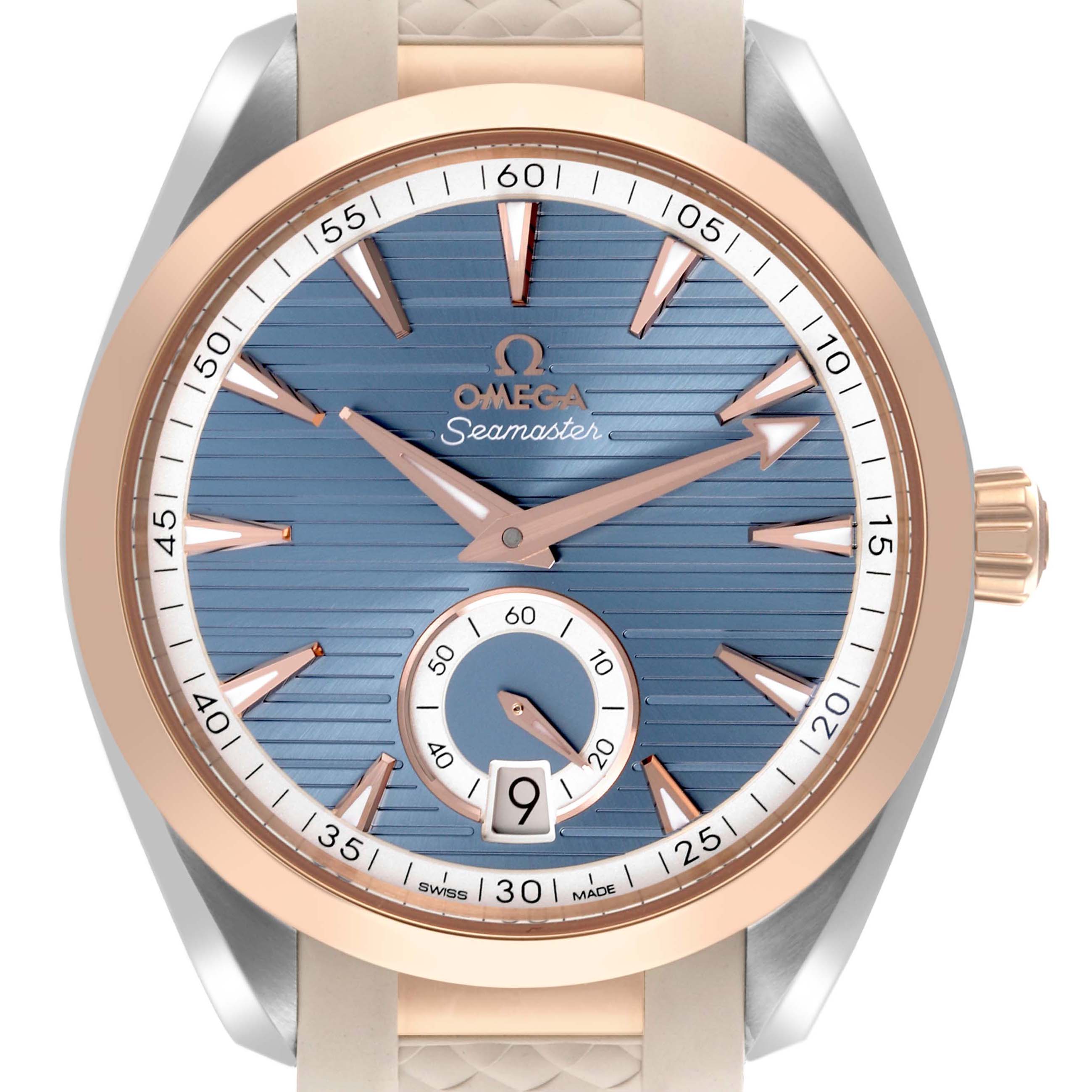 Omega Seamaster Aqua Terra Steel Rose Gold Watch 41.0 MM 220.22.41.21.03.001