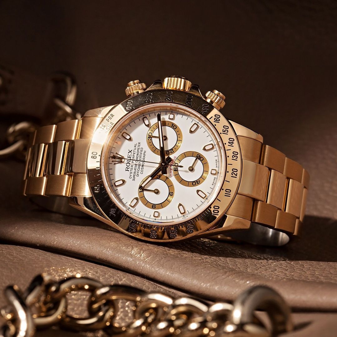 Rolex Cosmograph Daytona 18K Yellow Gold 116508 Series