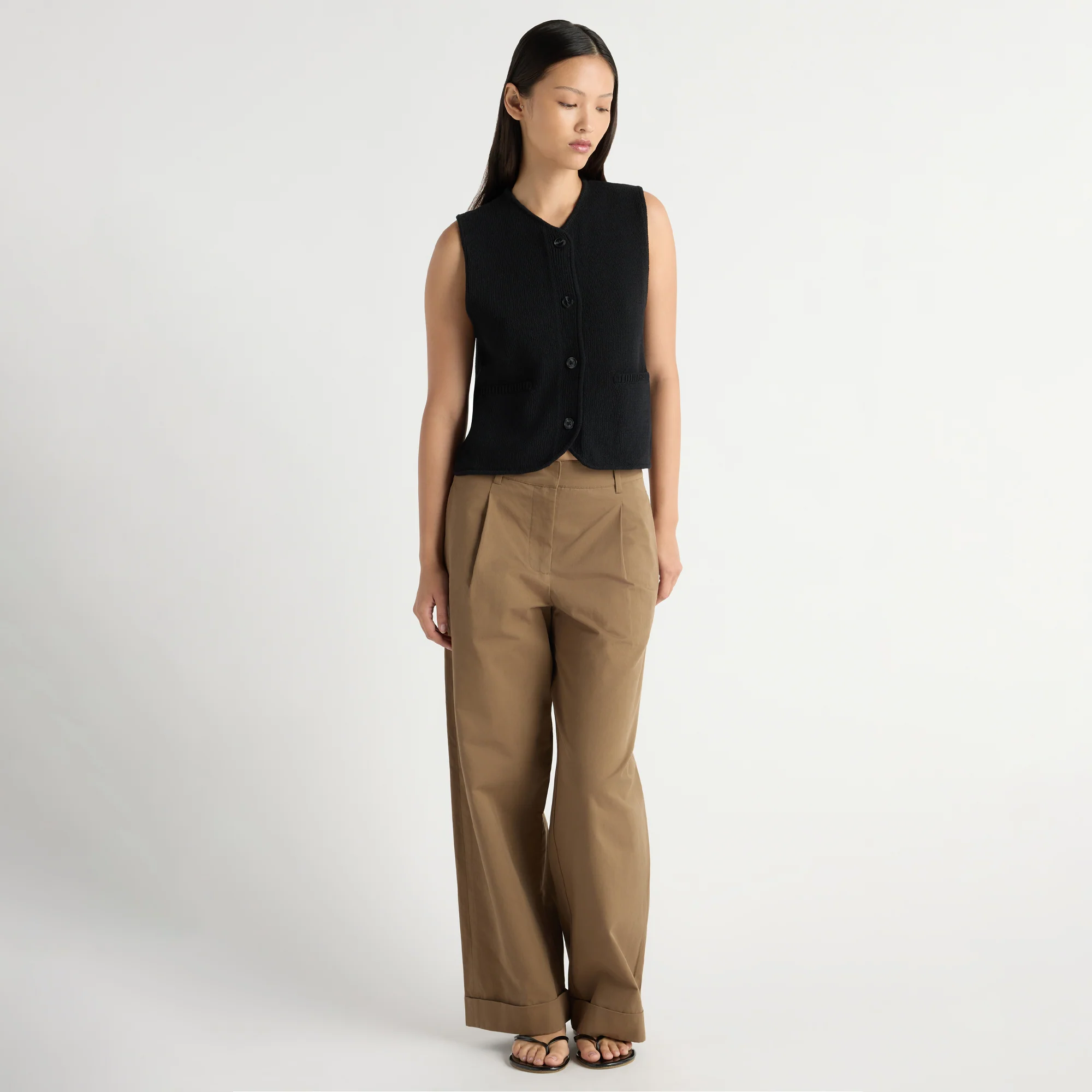 Aubri Tailored Chino Pant