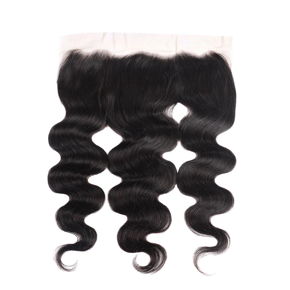 Megalook Brazilian Body Wave Virgin Hair Ear to Ear Frontal 5x5/13x6/13x4 Transparent Lace Frontal Closure Free Part