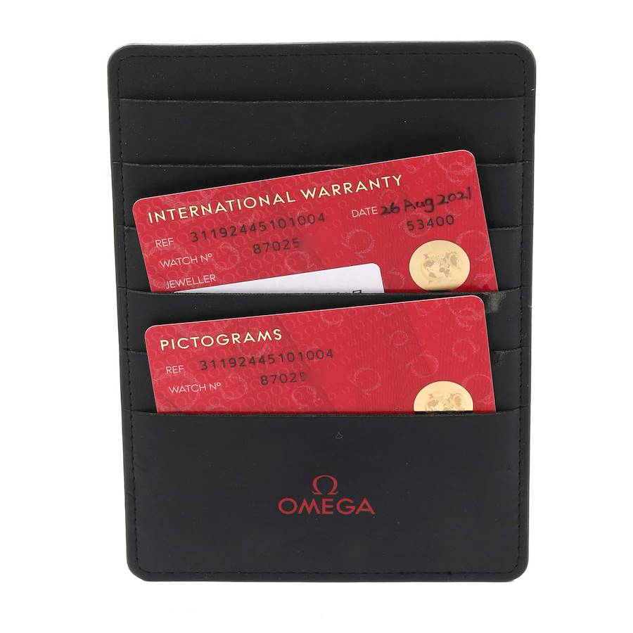 Omega Speedmaster Pitch Black Dark Side of the Moon Mens Watch 311.92.44.51.01.004