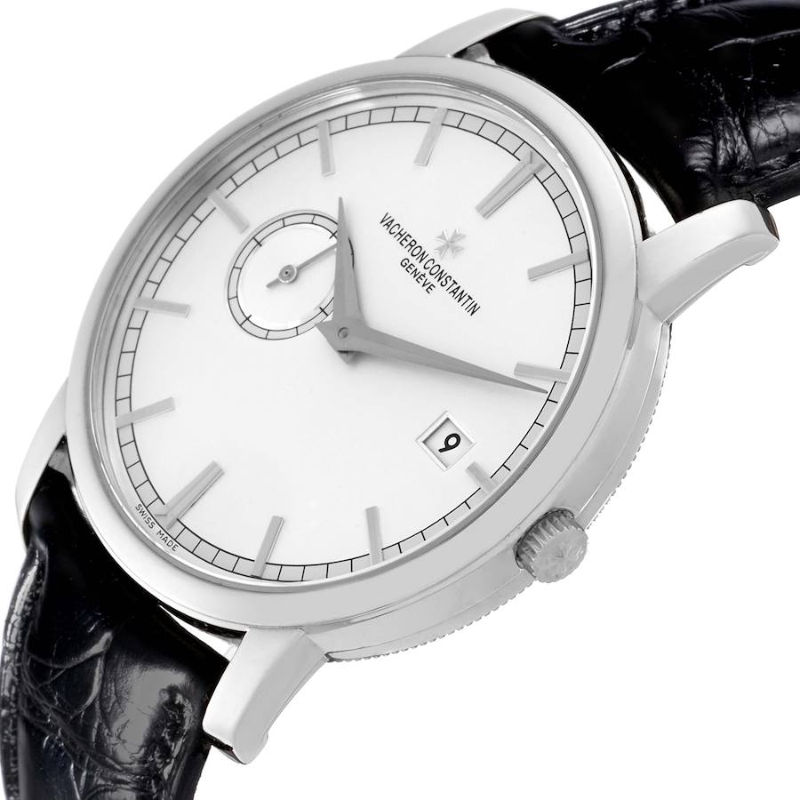 Vacheron Constantin Traditionnelle White Gold Mens Watch 87172