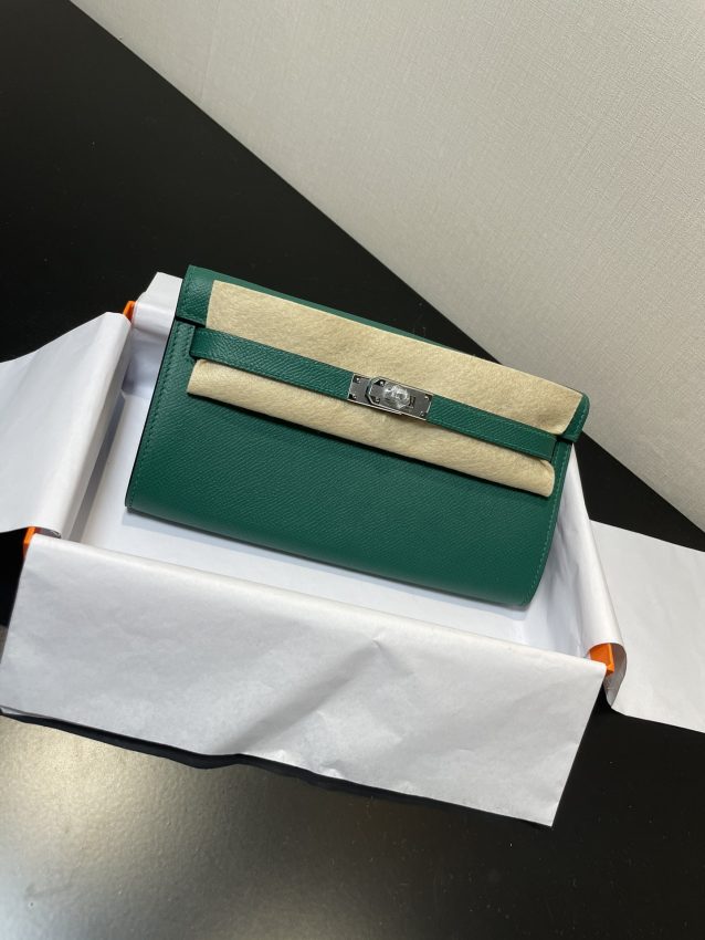 Replica Hermès Kelly Elan Green