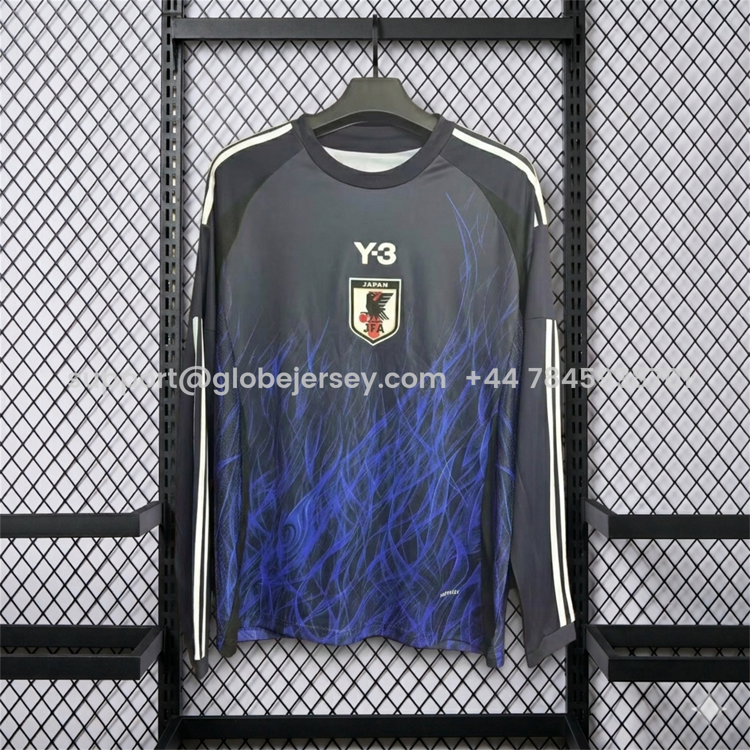 Retro Japan 2024 Y3 Home Long Sleeves Jersey - Fans Version